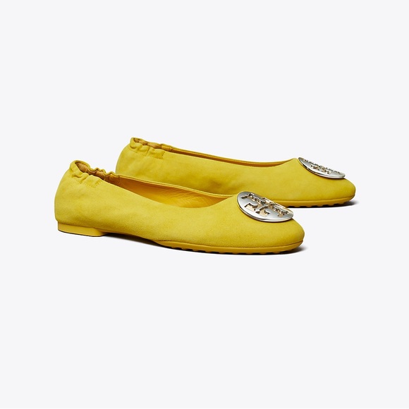 Tory Burch Yellow Ballet Flats - Picture 7 of 7